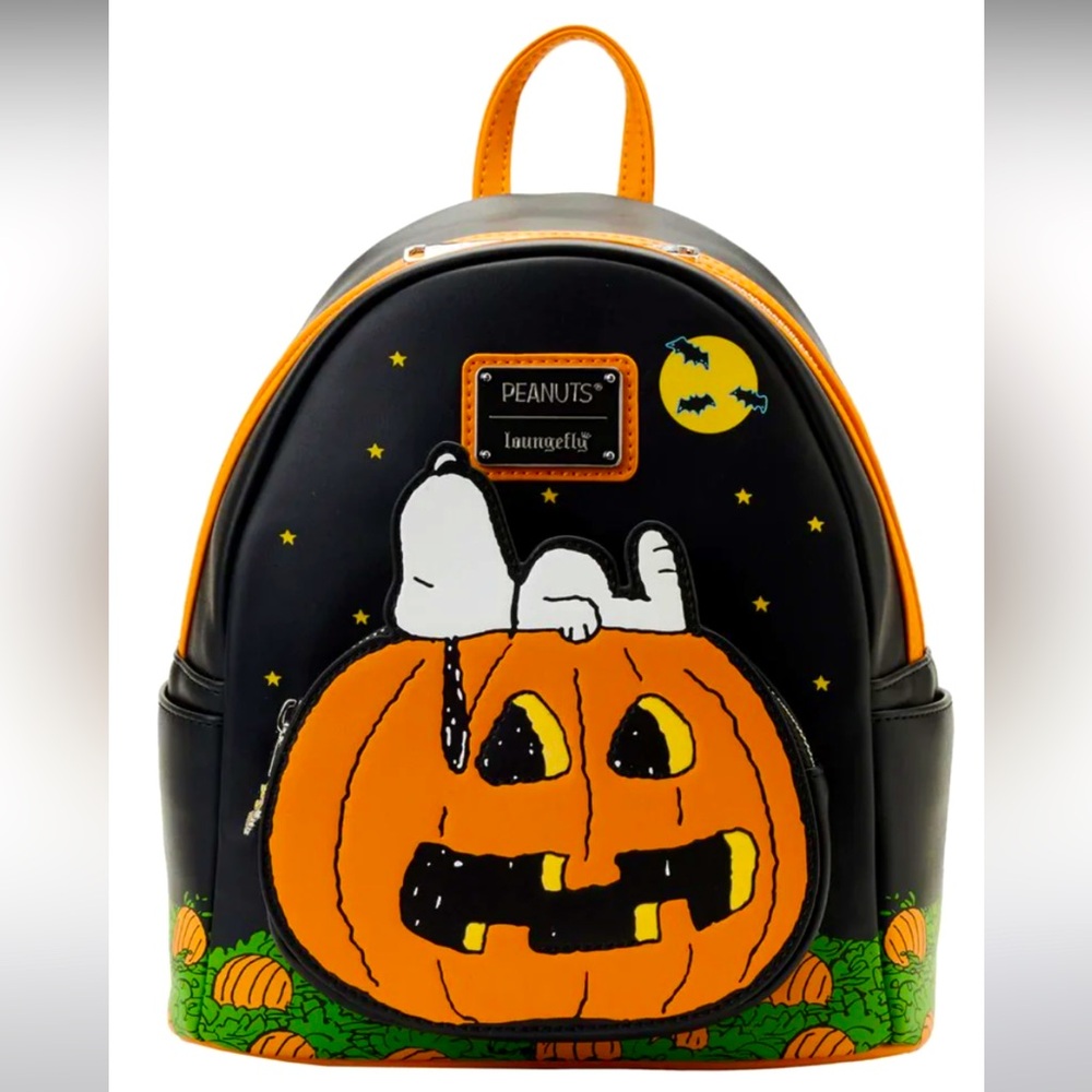 🎃🐾🎃Loungefly Peanuts Snoopy And The Great Pumpkin Patch🎃🐾🎃